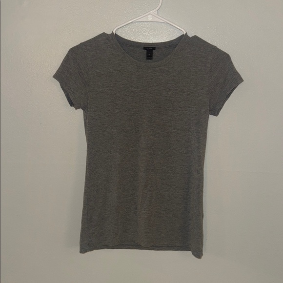 J. Crew Gray Crewneck Tee - Picture 2 of 5